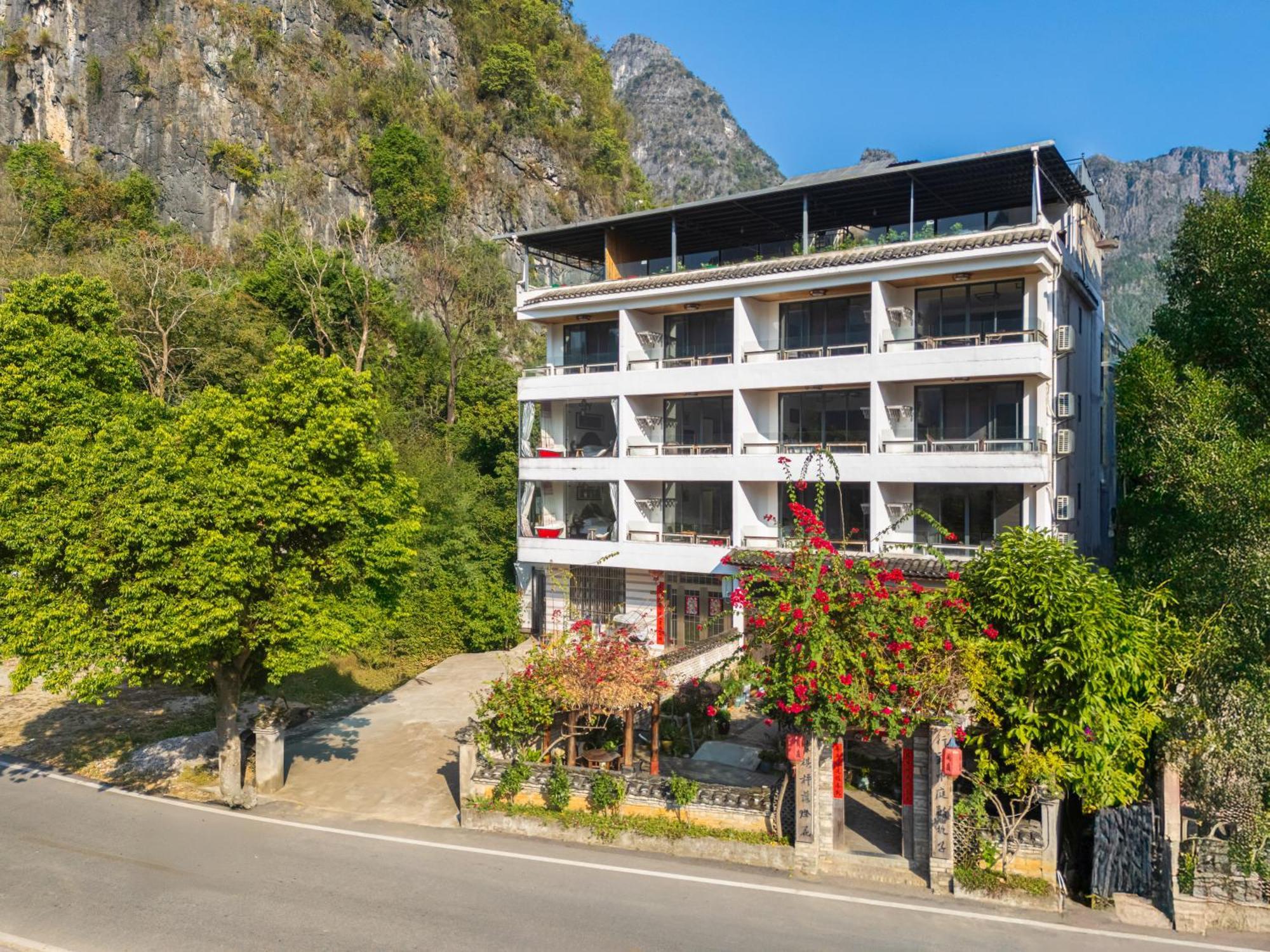 Leisure Courtyard Hotel Yangshuo-Free Shuttle Bus To Yangshuo Station Stay 2 Nights One Way Luaran gambar