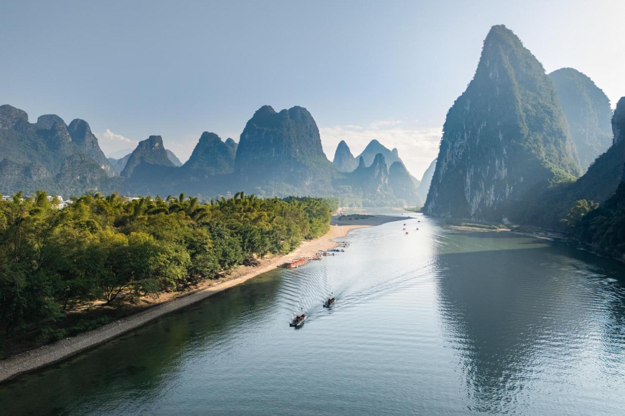 Leisure Courtyard Hotel Yangshuo-Free Shuttle Bus To Yangshuo Station Stay 2 Nights One Way Luaran gambar